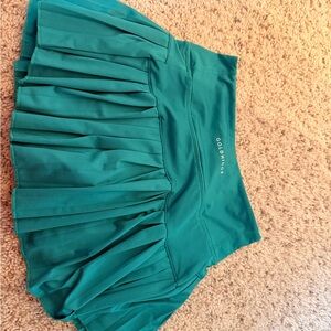 Gold Hinge Green Skirt